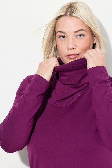 Ulla Popken 751623 Bluză de schi cu uscare rapidă Roz - Haine de schi - 