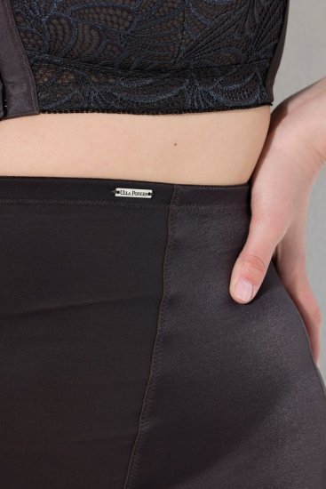 Ulla Popken 781632 Chiloți modelatori cu talie înaltă Maro - Lenjerie modelatoare - 