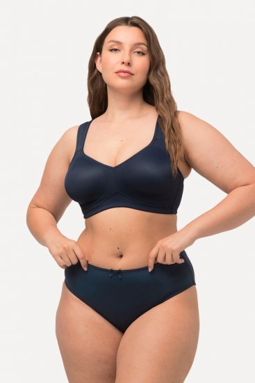 Ulla Popken 781658 Chiloți set de 2 Bleumarin - Chiloți - 