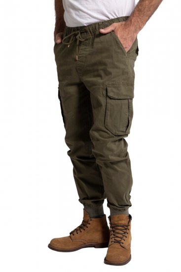 JP1880 782635 Pantaloni cargo Verde măsliniu - Blugi & pantaloni - Blugi & Pantaloni Bărbați Mărimi Mari
