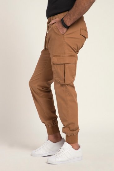 JP1880 782635 Pantaloni cargo Maro caramel - Blugi & pantaloni - Blugi & Pantaloni Bărbați Mărimi Mari