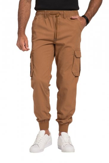 JP1880 782635 Pantaloni cargo Maro caramel - Blugi & pantaloni - Blugi & Pantaloni Bărbați Mărimi Mari