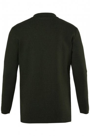 JP1880 Milano Flexnamic Sacou tricotat Oliv închis - Costume - Costume Bărbați mărimi mari