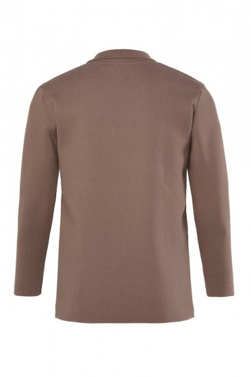 JP1880 Milano Flexnamic Sacou tricotat Maro nucă - Costume - Costume Bărbați mărimi mari