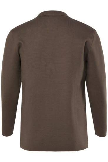 JP1880 Milano Flexnamic Sacou tricotat Maro kaki - Costume - Costume Bărbați mărimi mari