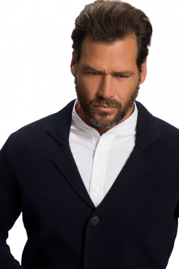 JP1880 Jacket Business Flexnamic Milano Navy - Costume - Costume Bărbați mărimi mari