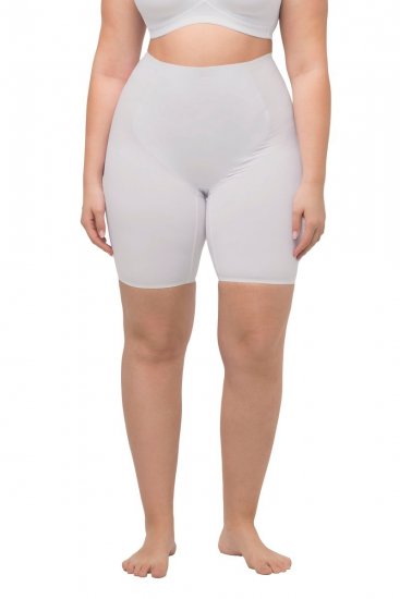 Ulla Popken 793851 Pantaloni scurți modelatori Alb - Lenjerie modelatoare - 