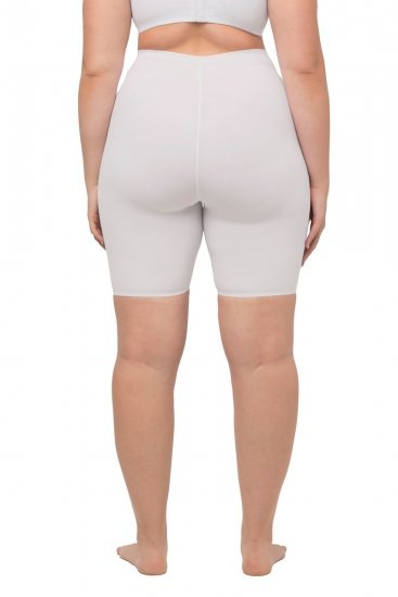 Ulla Popken 793851 Pantaloni scurți modelatori Alb - Lenjerie modelatoare - 
