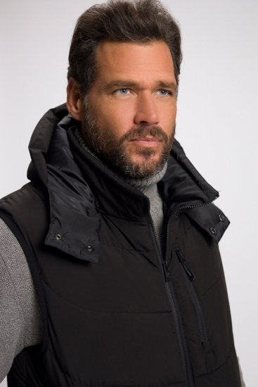 JP1880 Quilted Gilet DownTouch Padding Black - Geci - Geci Bărbați Mărimi Mari