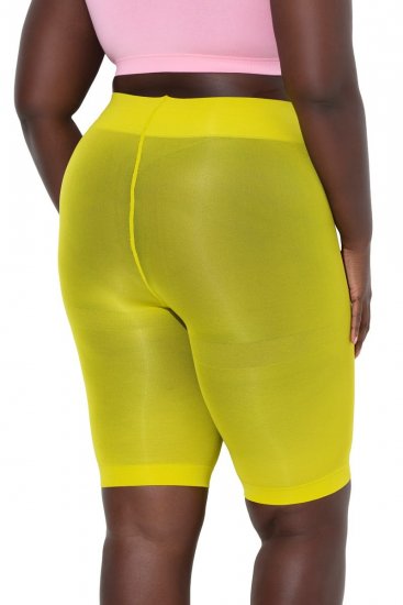 Ulla Popken 799278 Pantaloni scurți anti-frecare Verde deschis - Pantaloni scurți anti-frecare - 