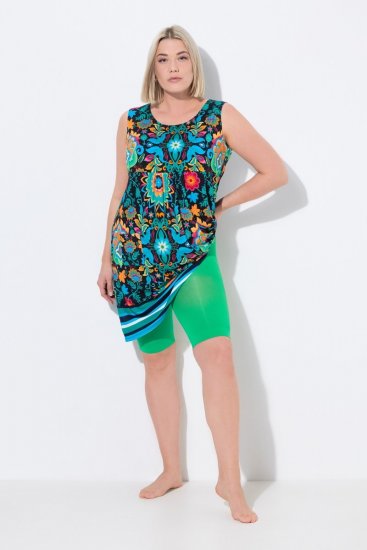 Ulla Popken 799278 Pantaloni scurți anti-frecare 80 den Verde - Pantaloni scurți anti-frecare - 