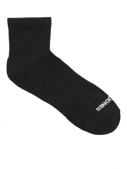Jack & Jones Luca Șosete de tenis Neagră 3-pack - Lenjerie intimă & costum baie - Lenjerie Intimă Bărbați Mărimi Mari