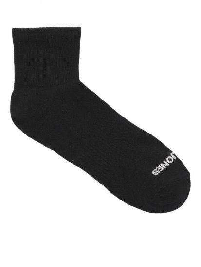 Jack & Jones Luca Șosete de tenis Neagră 3-pack - Lenjerie intimă & costum baie - Lenjerie Intimă Bărbați Mărimi Mari