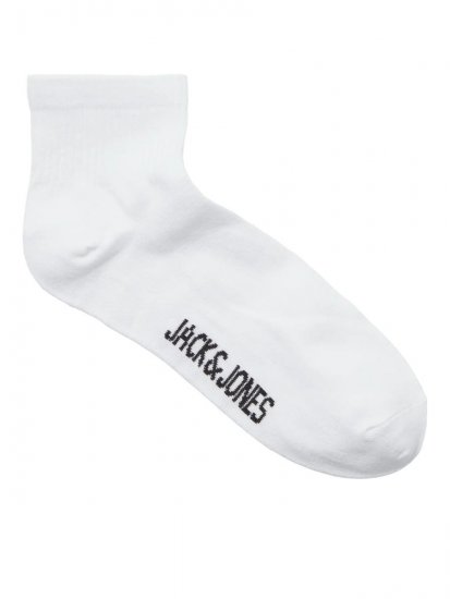 Jack & Jones Leon Șosete de tenis Alb 3-pack - Lenjerie intimă & costum baie - Lenjerie Intimă Bărbați Mărimi Mari