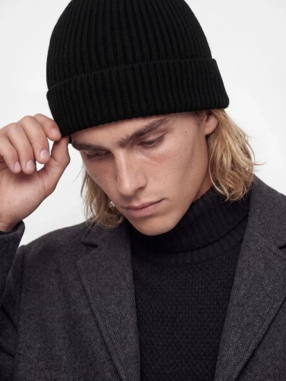 Jack & Jones Leo Căciulă Neagră - Căciuli - 