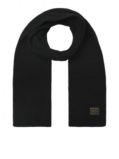 Jack & Jones Attitude Eșarfă Neagră - Eșarfe - 
