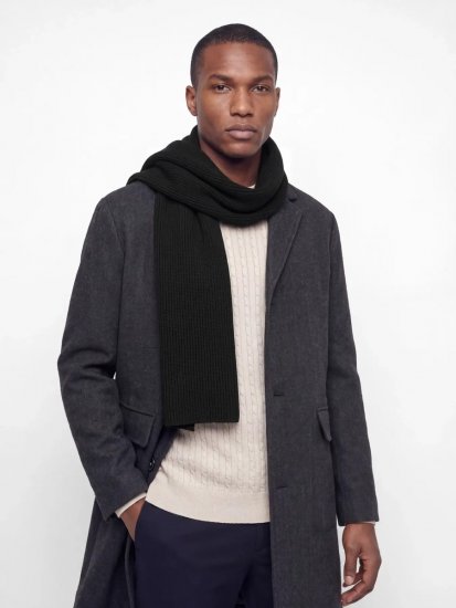 Jack & Jones Attitude Eșarfă Neagră - Eșarfe - 