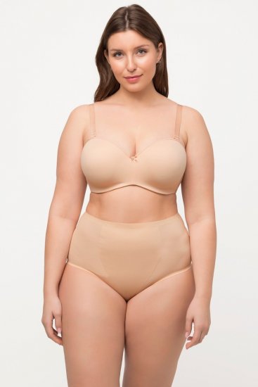 Ulla Popken 800498 Chiloți modelatori cu talie înaltă Șampanie - Lenjerie modelatoare - 