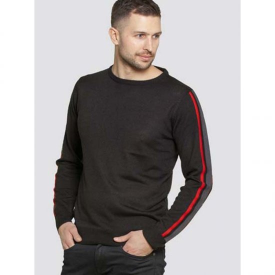 D555 Orlando Sweater Black - Pulovere & hanorace - Pulovere & Hanorace Bărbați Mărimi Mari
