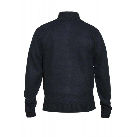 D555 Braxton Sweater Navy - Pulovere & hanorace - Pulovere & Hanorace Bărbați Mărimi Mari