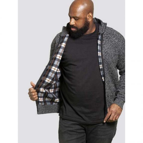 D555 Braxton Sweater Charcoal - Pulovere & hanorace - Pulovere & Hanorace Bărbați Mărimi Mari