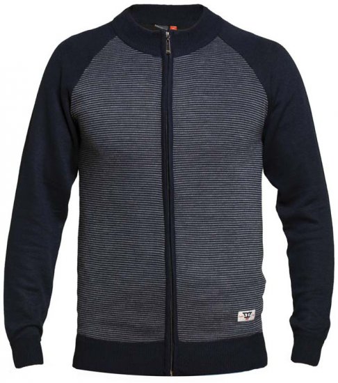 D555 Tanner Sweater Navy - Pulovere & hanorace - Pulovere & Hanorace Bărbați Mărimi Mari
