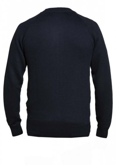 D555 Tanner Sweater Navy - Pulovere & hanorace - Pulovere & Hanorace Bărbați Mărimi Mari