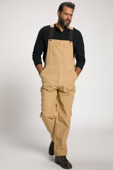 JP1880 802501 Salopetă cu bretele elastice Camel - Blugi & pantaloni - Blugi & Pantaloni Bărbați Mărimi Mari
