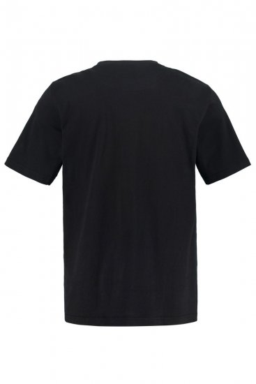 JP1880 Rolling Stones Graphic Band T-Shirt Black - Tricouri - Tricouri Bărbați Mărimi Mari
