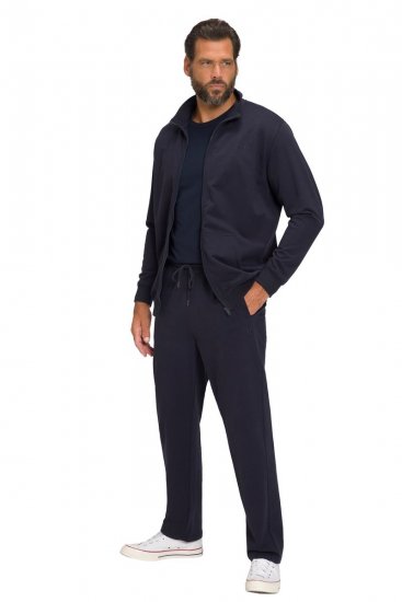 JP1880 802933 Trening cu jachetă și pantaloni Bleumarin - Treninguri - Treninguri Bărbați Mărimi Mari