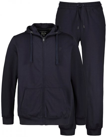 JP1880 802934 Trening cu jachetă cu glugă și pantaloni Bleumarin TALL - TALL treninguri - 