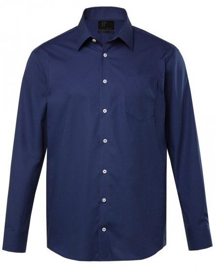 JP1880 Shirt Business Long Sleeve Navy - Cămăși - Cămăși Bărbați Mărimi Mari