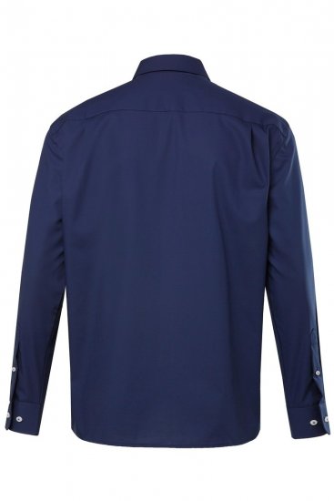 JP1880 Shirt Business Long Sleeve Navy - Cămăși - Cămăși Bărbați Mărimi Mari