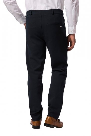 JP1880 New York Flexnamic Pantaloni chino din jerseu Bleumarin - Costume - Costume Bărbați mărimi mari