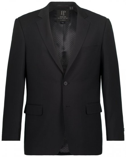 JP1880 Kapros Flexnamic Sacou Neagră - Costume - Costume Bărbați mărimi mari
