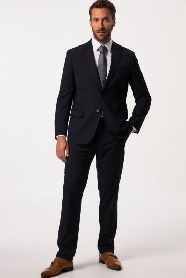 JP1880 Kapros Flexnamic Pantaloni de costum Bleumarin - Costume - Costume Bărbați mărimi mari