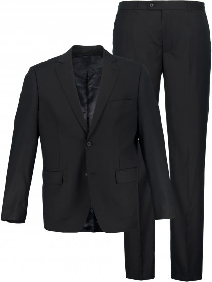 JP1880 Kelto Flexnamic Business Suit Black - Costume - Costume Bărbați mărimi mari