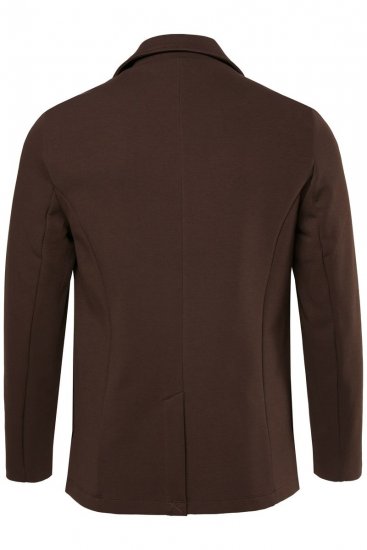JP1880 New York Flexnamic Sacou din jerseu Maro închis - Costume - Costume Bărbați mărimi mari