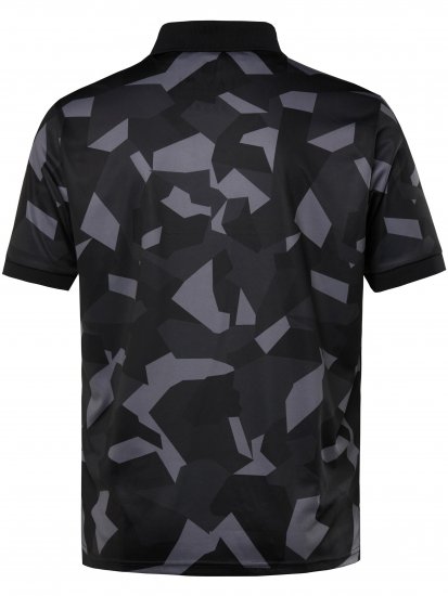 Jay-Pi QuickDry Golf Polo Shirt Camouflage Black - Haine sport & haine de exterior - Haine Sport & Exterior Bărbați Mărimi Mari