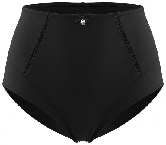 Ulla Popken 809385 Chiloți modelatori cu dantelă Neagră - Lenjerie modelatoare - 