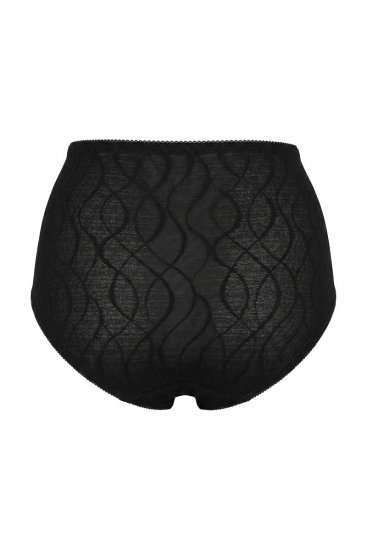 Ulla Popken 809385 Chiloți modelatori cu dantelă Neagră - Lenjerie modelatoare - 