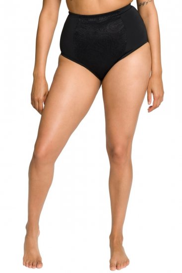 Ulla Popken 809604 Chiloți modelatori Neagră - Lenjerie modelatoare - 