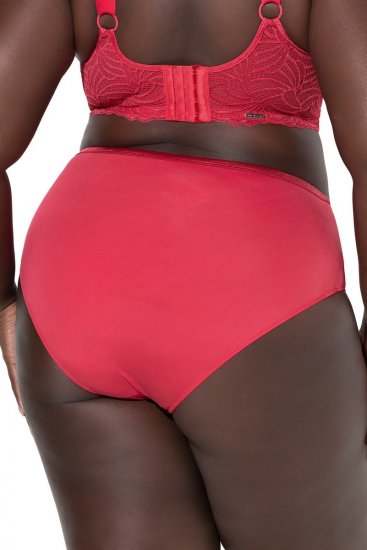 Ulla Popken 811602 Chiloți cu dantelă Magenta - Chiloți - 
