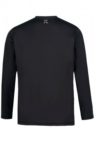 Jay-Pi 811837 Bluză funcțională cu mânecă lungă Neagră - Lenjerie intimă & costum baie - Lenjerie Intimă Bărbați Mărimi Mari