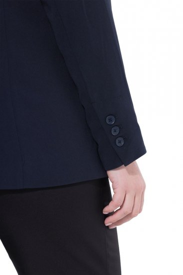 Ulla Popken 811944 Sacou clasic Bleumarin - Sacouri - Sacouri în Mărimi Mari pentru Femei