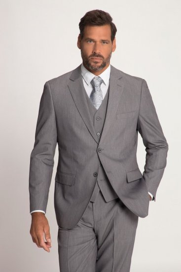 JP1880 Keos Flexnamic Sacou Gri oțel - Costume - Costume Bărbați mărimi mari