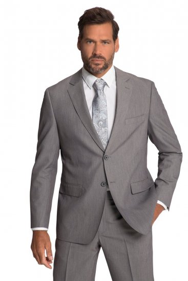 JP1880 Keos Flexnamic Sacou Gri oțel - Costume - Costume Bărbați mărimi mari