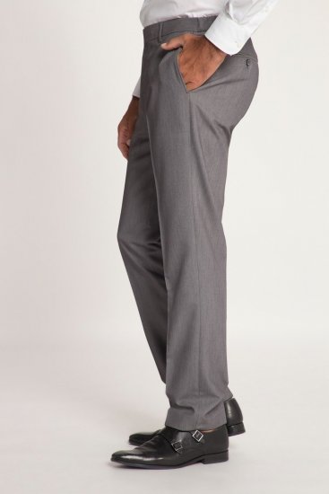 JP1880 Keos Flexnamic Pantaloni de costum Gri oțel - Costume - Costume Bărbați mărimi mari