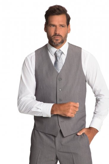 JP1880 Keos Flexnamic Vestă de costum Gri oțel - Costume - Costume Bărbați mărimi mari
