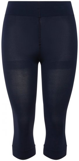 Ulla Popken 815580 Colanți 3/4 fără talpă cu protecție pentru coapse 80 den Bleumarin - Ciorapi & șosete - 